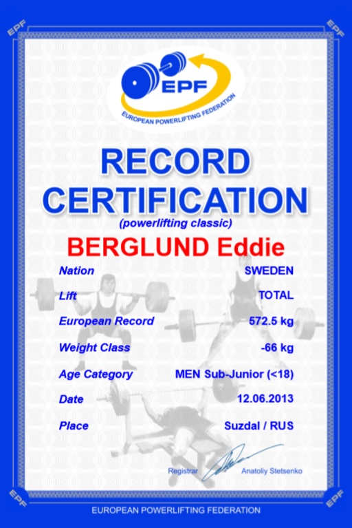 EPF SWE BERGLUND Eddie 572